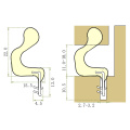 Échantillon gratuit EPDM Sceau de porte en caoutchouc temps Weathersterrip pour porte en bois et joint de mousse de fenêtre joint en caoutchouc pour porte en bois